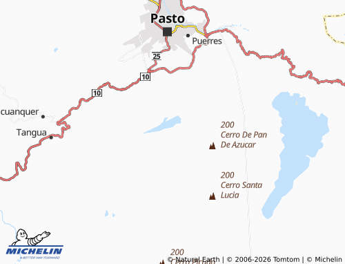 MICHELIN Jurado map - ViaMichelin