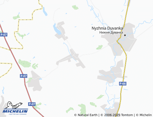 MICHELIN Nauholne map - ViaMichelin