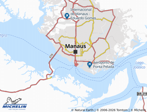 Mapa MICHELIN Presidente Vargas - ViaMichelin