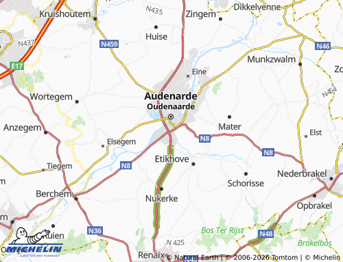 MICHELIN Leupegem map - ViaMichelin