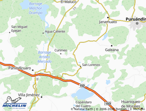 MICHELIN El Granjenal map - ViaMichelin