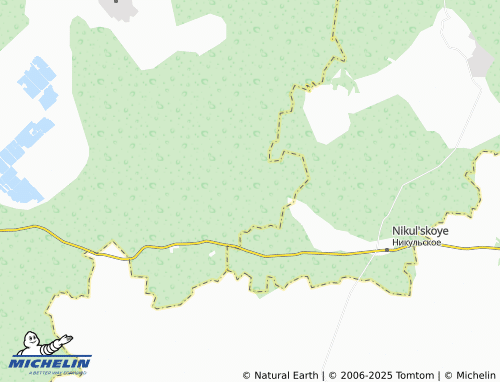 MICHELIN Yesipovo map - ViaMichelin