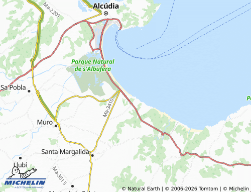 Mappa MICHELIN Can Picafort - ViaMichelin
