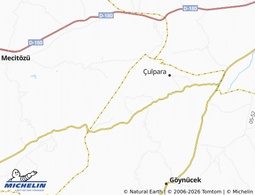 Mappa MICHELIN Çayan - ViaMichelin