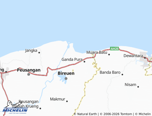 Mapa MICHELIN Samuti Krueng - ViaMichelin