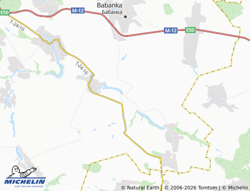 Mapa MICHELIN Dubova - ViaMichelin