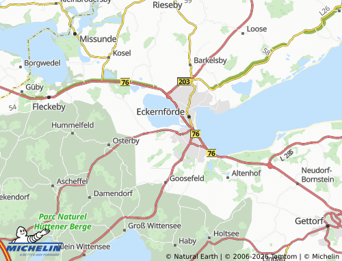 MICHELIN Windeby map - ViaMichelin