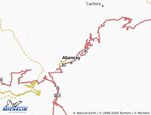 MICHELIN Tamburco map - ViaMichelin
