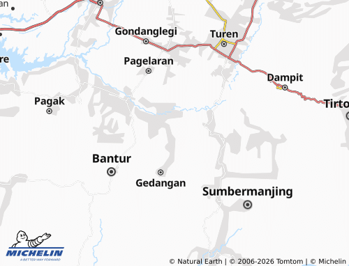 Mapa MICHELIN Segaran - ViaMichelin