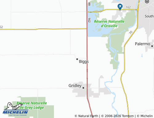 Mappa MICHELIN Biggs - ViaMichelin