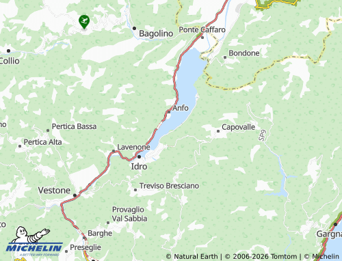 MICHELIN Vantone map - ViaMichelin