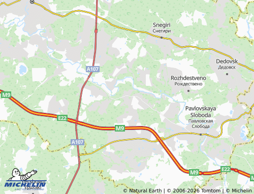 Carte MICHELIN Grin Khil - ViaMichelin