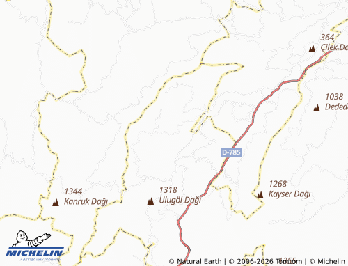 Mappa MICHELIN Türkmen - ViaMichelin