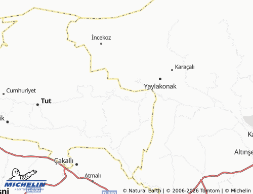 MICHELIN Yalankoz map - ViaMichelin