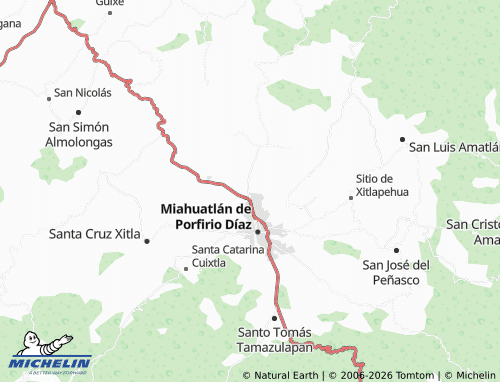 MICHELIN Parada San Antonio map - ViaMichelin