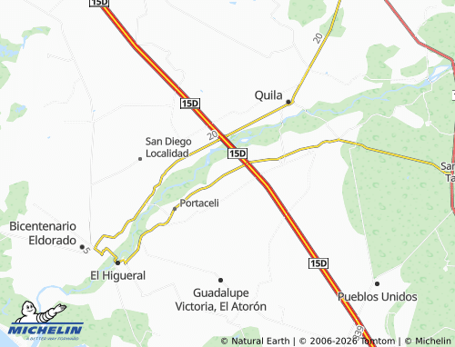 Mapa MICHELIN El Melón - ViaMichelin