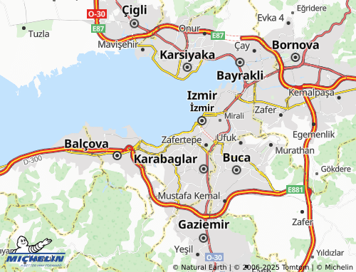 MICHELIN Mithat Paşa map - ViaMichelin