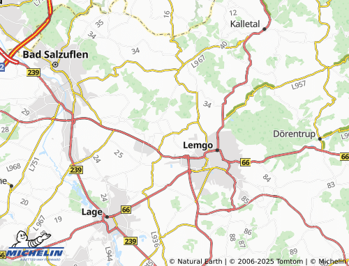 MICHELIN-Landkarte Leese - ViaMichelin