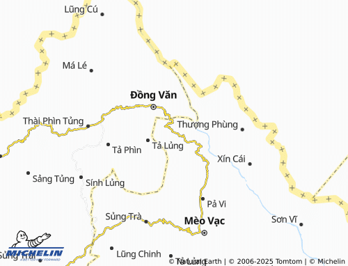 Mappa MICHELIN Pải Lủng - ViaMichelin