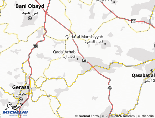 MICHELIN Irhab map - ViaMichelin