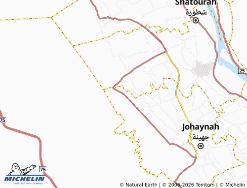 Mappa MICHELIN Othman Bin Affan - ViaMichelin
