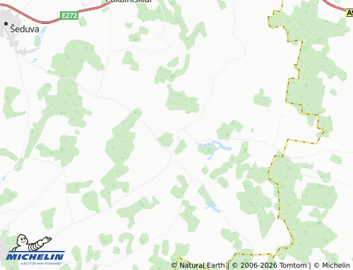 MICHELIN Skapiškis map - ViaMichelin