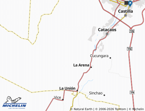 MICHELIN-Landkarte Casagrande - ViaMichelin