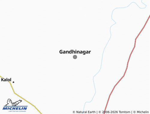 Kaart MICHELIN Gandhinagar - ViaMichelin