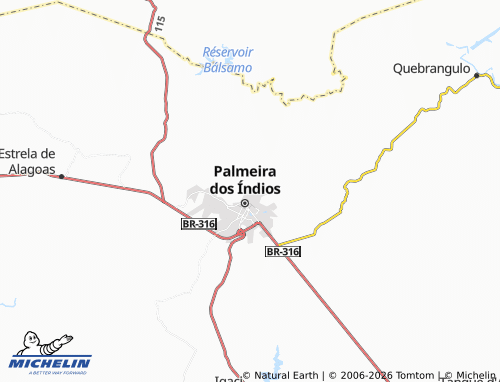 Mapa MICHELIN Alto do Cruzeiro - ViaMichelin