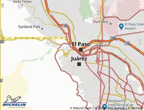 Mappa MICHELIN Josefa Ortiz de Domínguez - ViaMichelin
