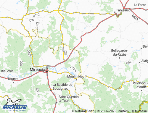 Carte MICHELIN Malegoude - ViaMichelin