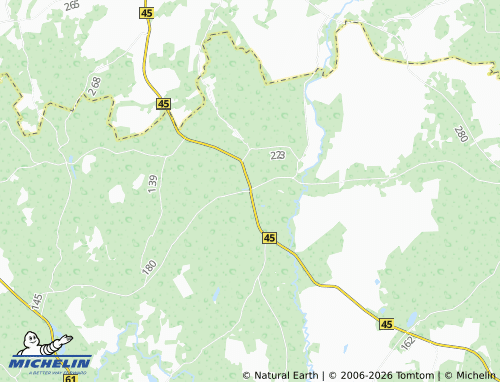 MICHELIN Ahja map - ViaMichelin