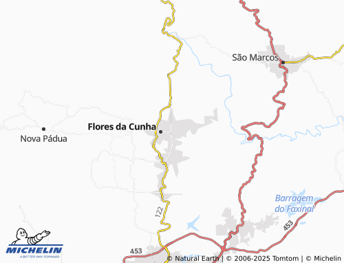 MICHELIN Centro map - ViaMichelin