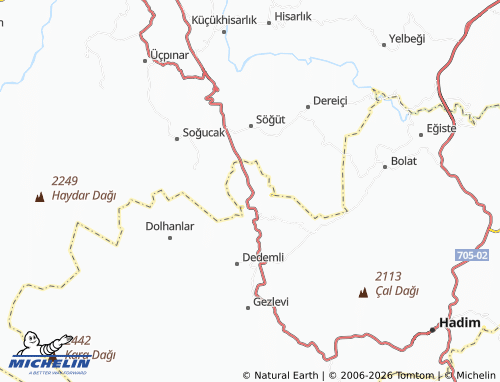 Mappa MICHELIN İğdeören - ViaMichelin