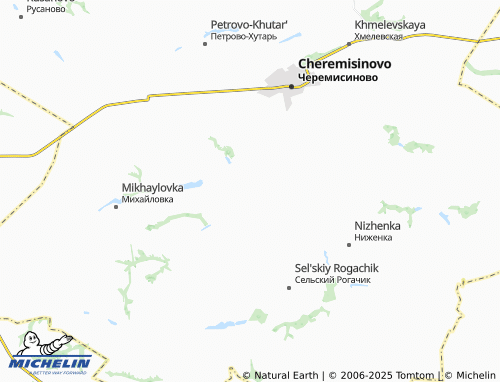 MICHELIN Znamenka-2 map - ViaMichelin