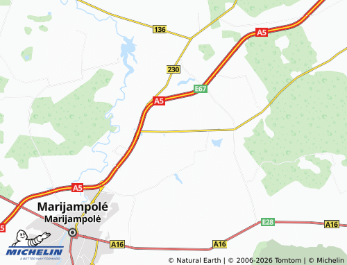 Mappa MICHELIN Tautkaičiai - ViaMichelin
