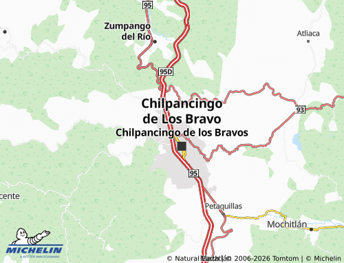 MICHELIN Electricistas map - ViaMichelin