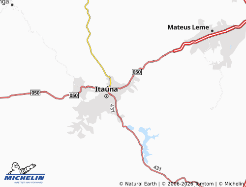 MICHELIN-Landkarte Cidade Leonani - ViaMichelin