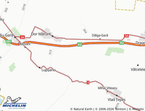 Mappa MICHELIN Înfrățirea - ViaMichelin