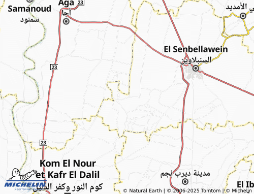 MICHELIN Qarqirah map - ViaMichelin