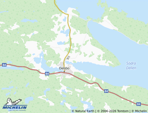 Carte MICHELIN Näsbyn - ViaMichelin