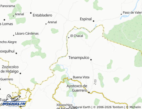 Mappa MICHELIN Lázaro Cárdenas - ViaMichelin
