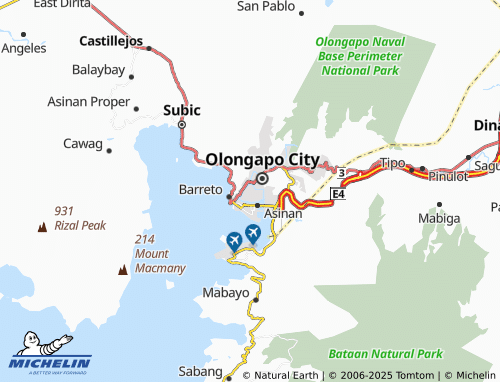 MICHELIN West Tapinac map - ViaMichelin
