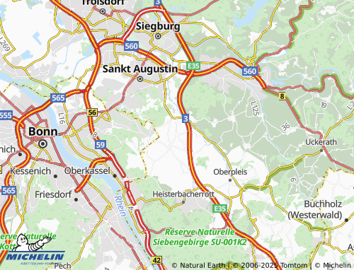 MICHELIN Rauschendorf map - ViaMichelin