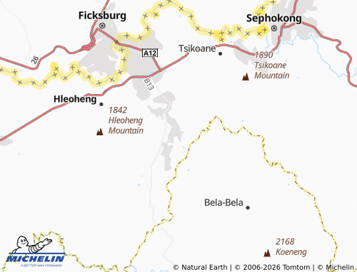 MICHELIN Mahapa-Libaka map - ViaMichelin