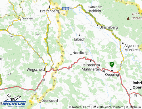Mappa MICHELIN Nebelberg - ViaMichelin