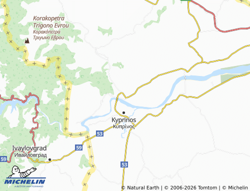 Carte MICHELIN Komara - ViaMichelin