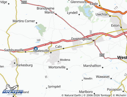 Mappa MICHELIN Caln - ViaMichelin