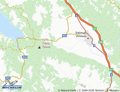 MICHELIN-Landkarte Polyantsi - ViaMichelin