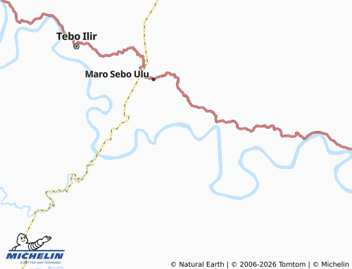 MICHELIN-Landkarte Kembang Seri - ViaMichelin